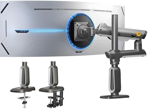 Amazon.com: NB Ergonomic Gaming Monitor-Arm for Flat/Ultrawide/Curved ...