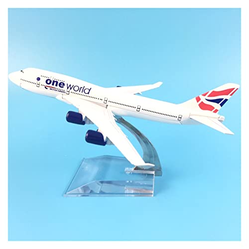 Boeing B777 British Airways avión de metal miniatura escala 16 cm