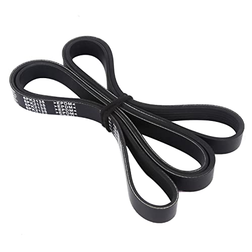 Image of MOCA EPDM 6PK2135 Serpentine Belt Fits 04-06 for Acura MDX & 04-08 for Acura RL & 05-08 for Honda Odyssey 3.5L & for Ford F-150 05-08 5.4L & 05-06 for Mazda Tribute 3.0L 3.5L 4.6L 5.4L