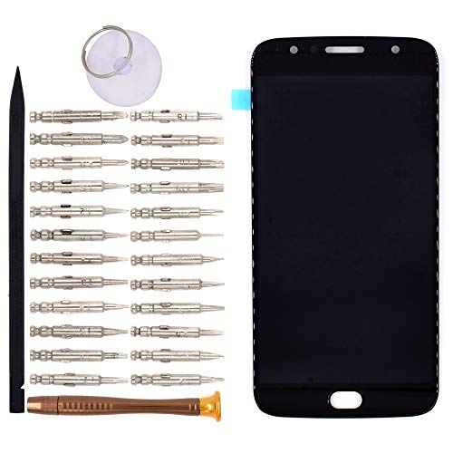 Image of LCD Screen Display Touch Screen Without Bezel Frame Replacement for Motorola Moto G5S Plus XT1803 XT1805 XT1804 XT1806 XT1802(Black)