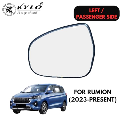 Image of Kylo Rumion (2023-Present) Passenger Side (Left Side) Car Side Mirror Glass /Tukdi /Sub Mirror Plate