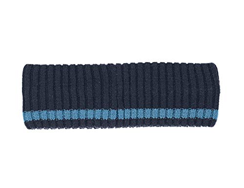 Sterntaler baby-jongens gebreide hoofdband halsdoek, blauw marine - Image 3