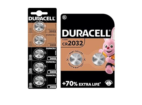 7 pilas Duracell Cr 2032 Lithium (1 blíster de 2 baterías + 1 blíster de 5 pilas)