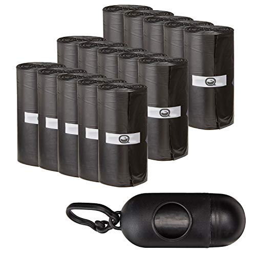 Dispenser A Forma Di Osso Con Sacchetti Igienici Per Cani 30x23 Cm – Clip Per Guinzaglio, Kit Portatile Per Passeggiate (Colori Assortiti)
