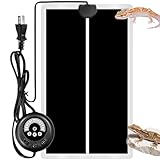 爬虫類シートヒーター ペット用 パネルヒーター 7W 耐久性 加熱マット 温度調節可能 小動物対応 ハムスター ヒーター ペット用品 爬虫類・両生類適用 15×28cm