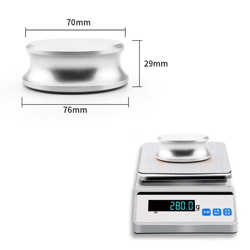 Stabilisateur de poids pour platine argenté vinyle hifi - 5
