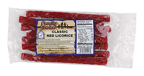 Family Choice Red Licorice 6.25 oz. - Case of: 1212