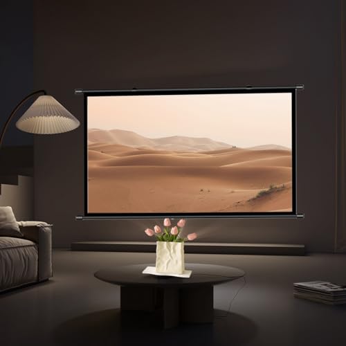 Pantalla de proyector manual HD 72 pulgadas 16:9