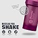 BlenderBottle Classic V2 Shaker Bottle Perfect for Protein Shakes and Pre Workout, 28-Ounce, Plum