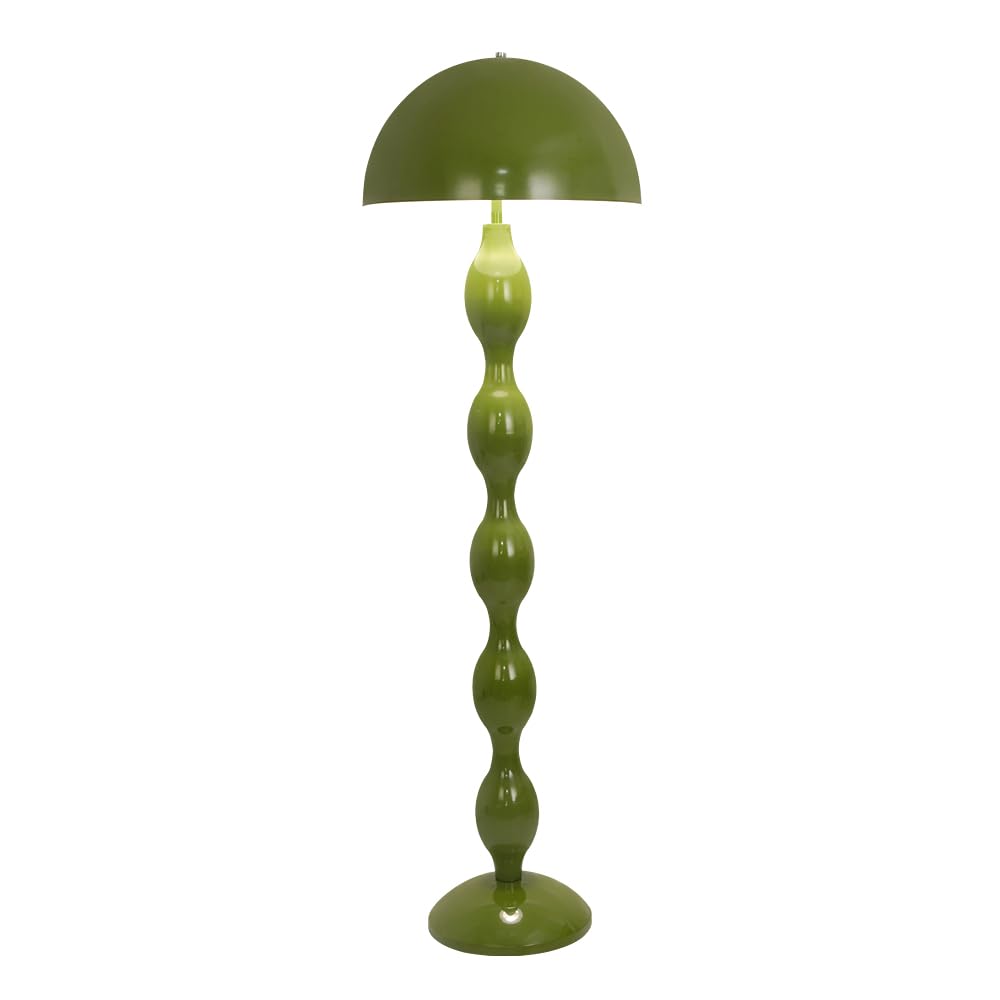 Pilz-Stehlampe, moderne LED-Stehlampe, einfache grüne Pilzlampe, 59 Zoll, für Schlafzimmer, Wohnzimmer und Büro