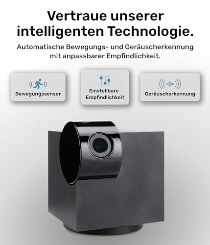 Haustierkamera Pettec Cam 360° mit App für Hunde und Katzen
