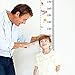 Gráficos de crecimiento para colgar en la pared, medidor niños pared para...