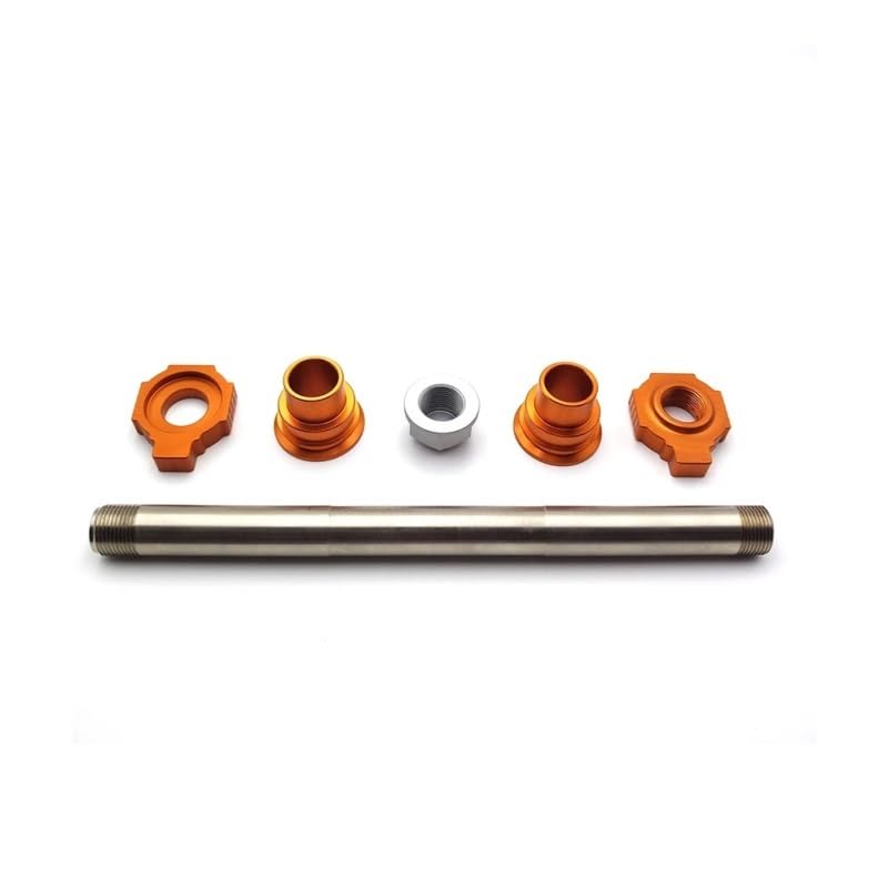 Eje trasero CNC para motocicleta con kit de tuercas EXC EXCF SXF FC