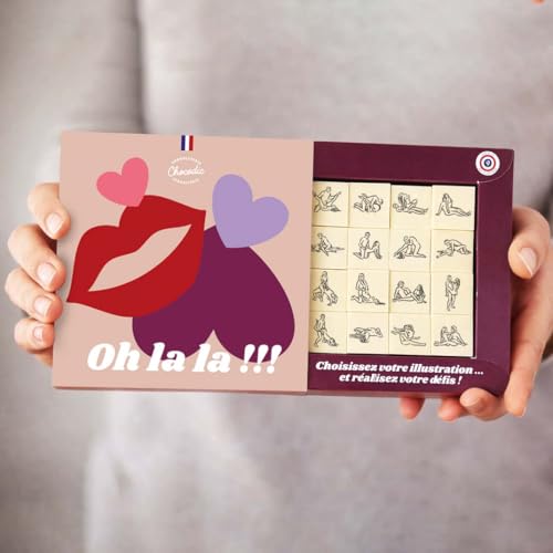 Puzzle en Chocolat Artisanal Défi Sexy - Gourmandises Hot - Saint Valentin Anniversaire Humour EVJF EVG sexy sexe kamasutra