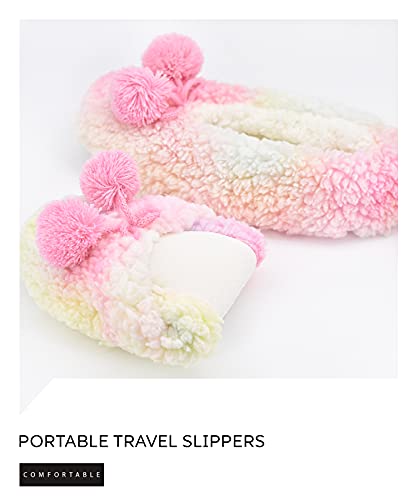 Image of Keyela Women Cozy Warm Slipper Socks, Non Slip Gripper Indoor House Socks | Soft warm cozy fabric, gripper anti-slip bottom for bedroom, lounge and all indoor daily use