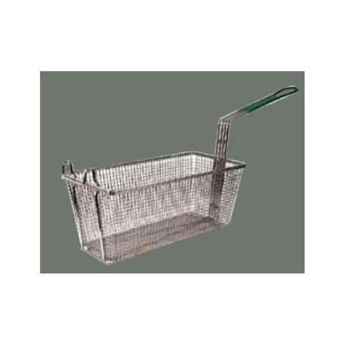 Photo 1 of 2Pc Winco FB-20 Fry Basket with Blue Handle Medium