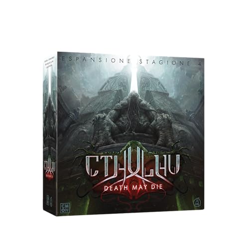 Asmodee Cthulhu Death May Die - Saison 4 Erweiterung des Brettspiels 1-5 Spieler 14+ Jahre italienische Ausgabe