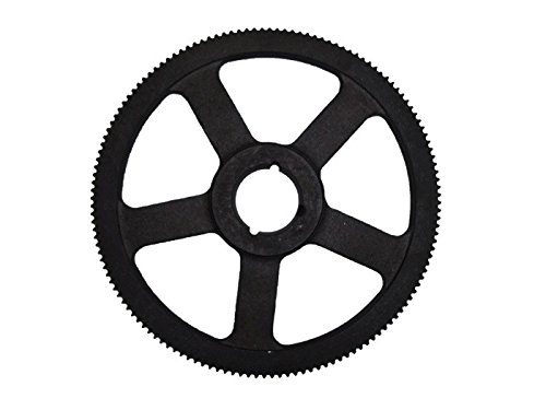 120H100TL.2517BS Ametric® Inch Cast Iron ANSI Timing Pulley no Flange, 1/2" Pitch for a H100 Synchronous Belt, 120 Teeth, for 2517 BSW Taper Lock Bushing (British Standard Withworth Threads 1/2"- 12 Threads per Inch), 19.1 Inch Pitch Diameter, 4-11/16" Approximate Hub Diameter, 1-5/16" Approximate Face Width, 1-3/4" Approximate Width Through Bore (Mfg Code 1-082)