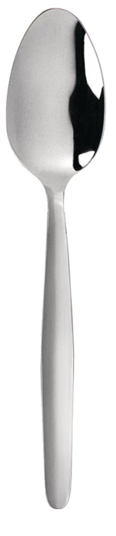 Olympia Kelso Stainless Steel Dessert Spoons (Pack of 12), Silver, 175(L)mm, Table Spoon Set, High Polished 18/0 Stainless Steel, Sleek Polished Design, Commercial & Home Use, C120