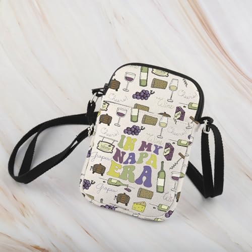 WCGXKO Napa Valley Gift Napa Themed Gift In My Napa Era Crossbody Bag Girls Trip Gift California Vacation Gift3