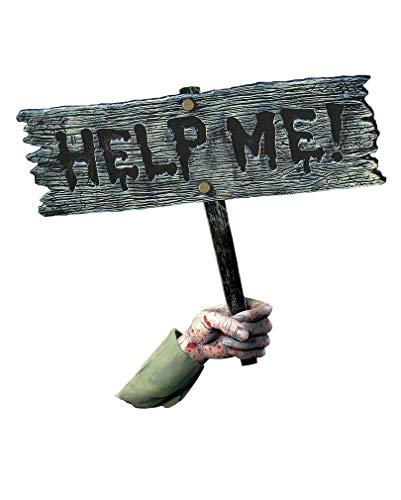 Preisvergleich Produktbild Horror-Shop Zombie Hinweisschild