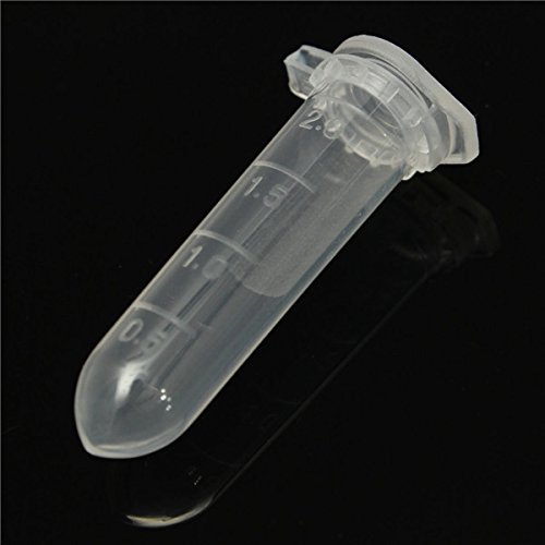 EsportsMJJ 100pcs 2mL tubi in poliPropilene PP centrifughe