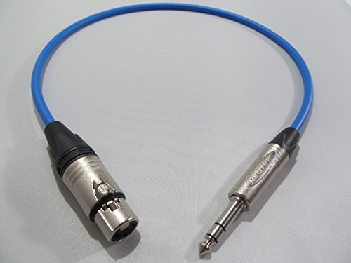 Amazon | CANARE カナレ L-4E6S XLR(メス)-TRSフォンケーブル 1本 (1.5
