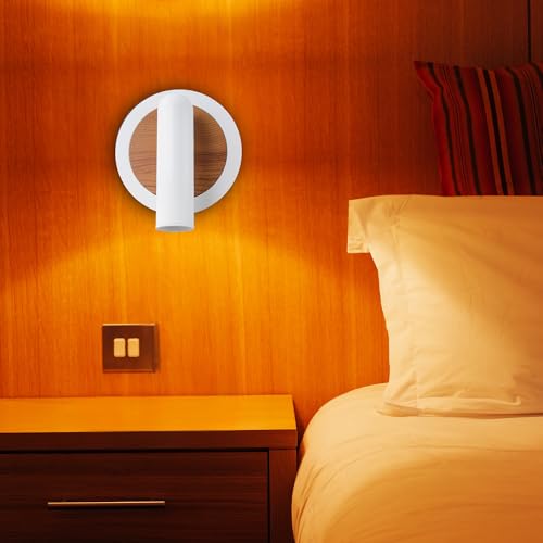 Image of Versatile Wall Lamps for Living Room, Stylish Bedroom Wall Sconces, Wall Mounted Lamp for Reading, Indoor Wall Lights, and Sconce Lighting for Perfect Ambiance (White)