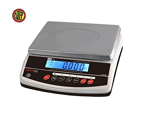 Visiontechshop Tvd-6 Digital Bench And Counter Scale, Lb/Oz/Kg/G Switchable, 6Lb Capacity, 0.001Lb Readability, Counting And Percentage Mode, Single Display, Ntep Legal For Trade, Cc# : 20-032 #TOP1