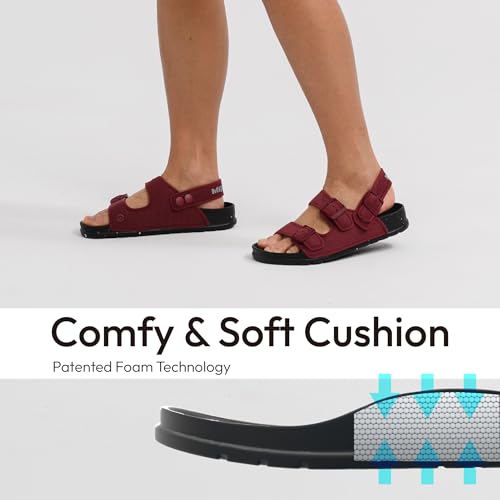 AIR 4-in-1 Sandals Soft Footbed Lightweight Recovery Arch Support Sustainable Travel pro (Unisex)4