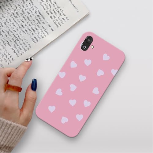 Image of COLORflow Polycarbonate Back Cover Case Compatible With Samsung Galaxy F14 5G | Heart Celestial Color Customized Back Cover Compatible With Samsung Galaxy F14 5G, Assorted