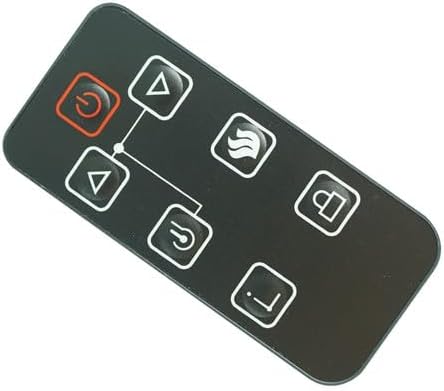 Remote Control for FEBO E3001 FEB-1 14IN-28-078 ZHS-32-D ZHS-23-B 15IN-23-094 384-16A-20-21 LED 3D Flame Electric Infrared Fireplace Space Heater