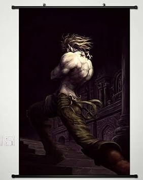 Series Home Decor Wall Scroll Poster Fabric Painting 23.6 x 35.4 Inches-017