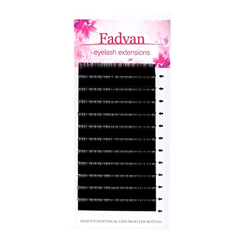 Eyelash Extensions Classic Lash Extensions Individual Lashes 0.05 12-15mm C Curl Supplies For Volume Lash Extensions Silk Single Lashes Upgraded Professional Salon Use (0.05C, 12mm)