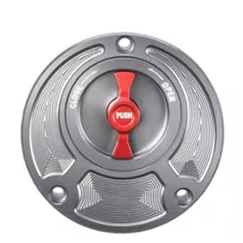 Bouchon réservoir moto sans clé MT07 MT09 MT10 aluminium CNC