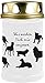 Produktbild HScandle Tier Grablicht (Weiß) Grabkerze ca. 48h Brenndauer - Motiv: Hunde, in vielen Varianten