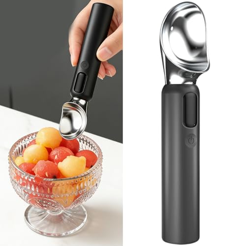 Cuillère à crème glacée LED outil dessert température contrôlée - 3