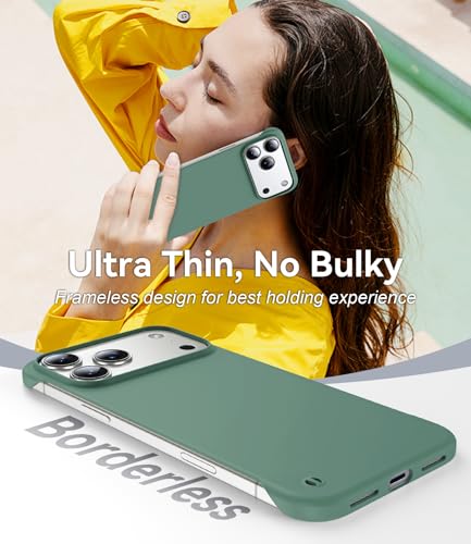 Coque iPhone 17e verte rigide et fine - Protection iPhone 16e mat - 2