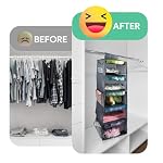 5 Shelf Weekly Clothes Organizer for Kids Daily (Grey) - Image 6
