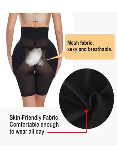 Image of Hip Padded Panties for Women Shaping Underwear Slimming Tummy Control Panty
