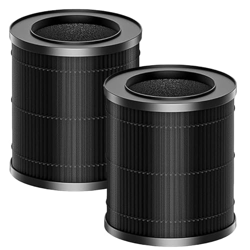 Image of MR2566 Replacement Filter Compatible with MORENTO MR2566 Air Purifier, 2 Pack 3-in-1 True HEPA and Activated Carbon Air Filter - Easy to Replace