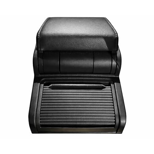 Replacement Rear Center Console Ashtray Sliding Roller Cover Compatible with E46 3-Series BMW Curtain Blind Shutter Interior Accessories, Black