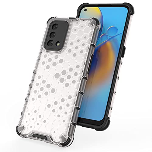 Image of Glasgow Back Case Cover Designed for Oppo A74 - Transparent