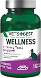 Vet's Best Cat Urinary Supplement, Urinary Tract Support Chewable for Cats, Supports A Healthy Urinary Tract in Cats, 60 Chewable Tablets
