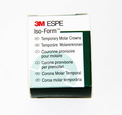 3M ESPE 3M-U72 ISO-Form Second Molar Crown, Upper Right (Pack of 5)