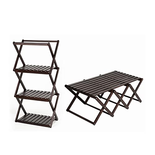 Table de Camping Bois Premium - Étagère Modulable Robuste et Compacte pour Extérieur