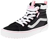 Vans Filmore Hi VansGuard Sneaker, Suede/Nylon Black/White, 38 EU