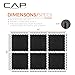 CAP Barbell 1/2-Inch Interlocking EVA Foam Exercise Puzzle Mat Home Gym Flooring - 1 Pack | 24