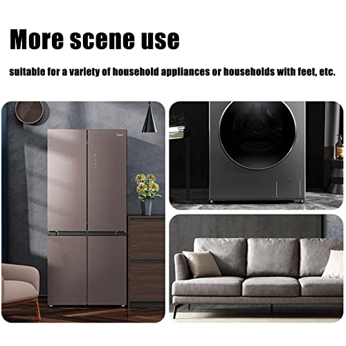 Almofadas anti-vibração para máquina de lavar | 4 Peças Lavadora e Secadora Tapete Antiderrapante co