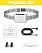 FLYSPEAR Extra Receiver Collar for Indoor Wireless Cat Barrier, Receiver Collar Only,White